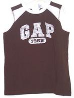 GAP shirt bruin/wit maat 104/110 *NIEUW* (5290) a, Kinderen en Baby's, Kinderkleding | Maat 104, Nieuw, Jongen, GAP, Ophalen of Verzenden
