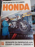 Werkplaatshandboek Honda cb 350f-4, cb 500-4, cb500k1-4, Ophalen of Verzenden