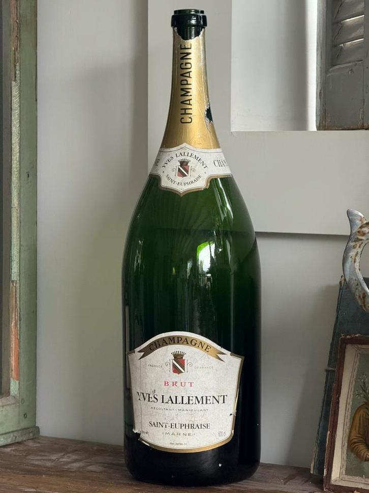 Grote Franse Champagnefles, Antiek en Kunst, Curiosa en Brocante, Ophalen of Verzenden