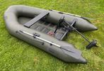 Rubberboot FOX EOS 300 + FOX 45lbs elektromotor, Watersport en Boten, Hengelsport | Karpervissen, Ophalen, Zo goed als nieuw, Overige typen