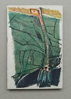 Kunst Houtsnede Thomas Zacharias, Antiek en Kunst, Kunst | Schilderijen | Klassiek, Ophalen of Verzenden