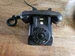 Bakelite draaischijf telefoon, Telecommunicatie, Vaste telefoons | Niet Draadloos, Ophalen of Verzenden, Gebruikt, Met draaischijf