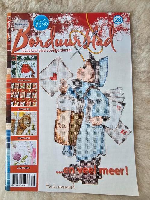 Borduurblad nr. 28 NIEUW, Boeken, Tijdschriften en Kranten, Nieuw, Sport en Vrije tijd, Ophalen of Verzenden