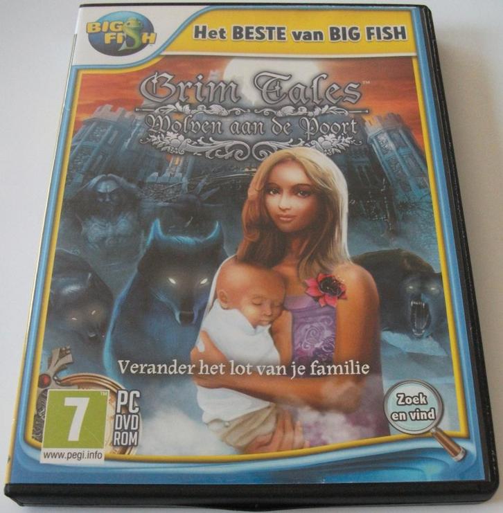 PC Game *** GRIM TALES 2 *** Big Fish, Spelcomputers en Games, Games | Pc, Zo goed als nieuw, Puzzel en Educatief, 1 speler, Vanaf 7 jaar
