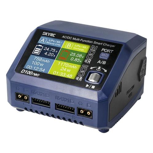 SkyRC D100neo AC/DC multi-functionele slimme lader, Hobby en Vrije tijd, Modelbouw | Radiografisch | Overige, Nieuw, Ophalen of Verzenden