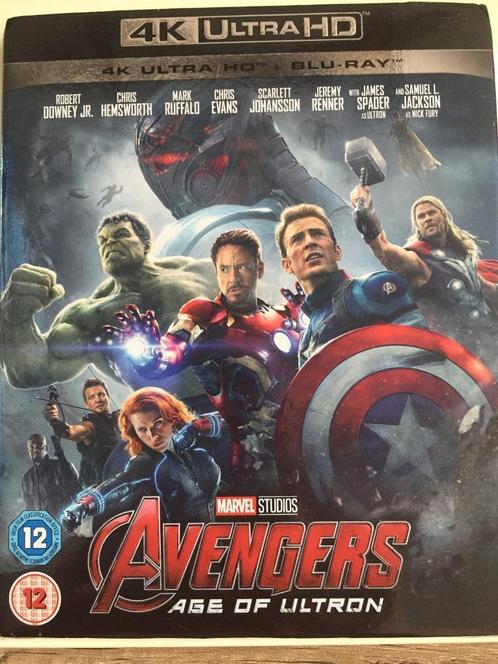 Avengers Age of Ultron 4K (Nieuw) Import, Cd's en Dvd's, Blu-ray, Nieuw in verpakking, Actie, Ophalen of Verzenden