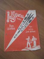 Vintage bladmuziek accordeon bella signora antiek, Muziek en Instrumenten, Bladmuziek, Ophalen of Verzenden, Zo goed als nieuw
