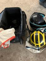 2 bowlingballen schoenen  + trolley kompleet set, Ophalen, Gebruikt, Bal