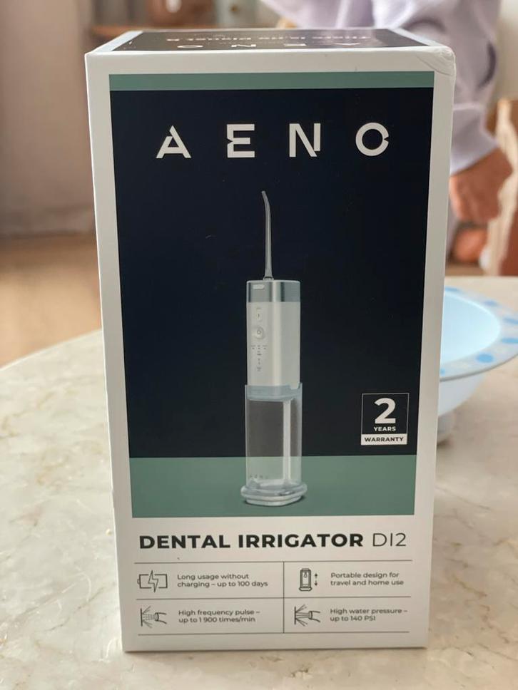 AENO Waterflosser - Nieuw!, Witgoed en Apparatuur, Persoonlijke-verzorgingsapparatuur, Nieuw, Mondverzorging, Ophalen of Verzenden