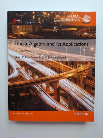 Linear Algebra and its Applications - 5th edition beschikbaar voor biedingen