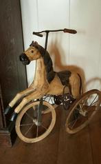 Antiek driewieler paard, Ophalen of Verzenden
