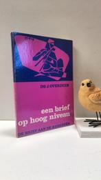 Overduin, Ds. J.; Een brief op hoog niveau  (Hebreeën), Ophalen of Verzenden, Gelezen, Christendom | Protestants