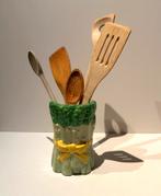 Barbotine pot voor pollepels, Huis en Inrichting, Ophalen of Verzenden, Zo goed als nieuw