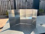 Bo-Camp - Kookwindscherm - Aluminium - 5-Delig 50cm, Ophalen of Verzenden, Zo goed als nieuw