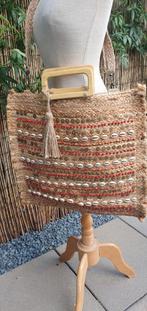Strandtas uit Ibiza nieuw van 59.95 voor 15 euro, Ophalen of Verzenden, Nieuw, Beige, Overige typen
