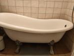 Vrijstaande bad op zilveren pootjes 170cm lang, gebruikt., Ophalen, Gebruikt, Bad