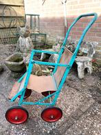 Vintage Brocante Triang poppenwagen blauw, Antiek en Kunst, Ophalen of Verzenden