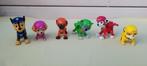 Paw Patrol - hondjes 6 stuks - 7 cm hoogte - Z.G.A.N., Ophalen of Verzenden, Zo goed als nieuw