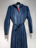Dames zomerjas Denim jurk lange jeans overhemd, Maat 38/40 (M), Blauw, TUNCAY, Ophalen of Verzenden