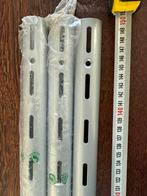 3x (NEW) wall attachement metal strips 1.5m, Ophalen, Zo goed als nieuw, IJzer