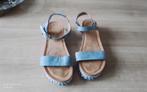 Aparte sandalen van nio nio,m.41blauw, Blauw, Gedragen, Sandalen of Muiltjes, Ophalen of Verzenden