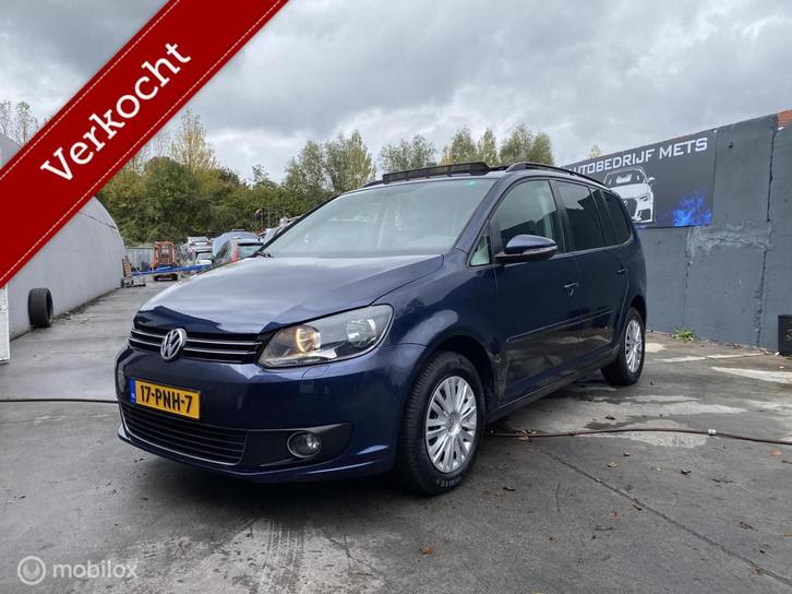 Volkswagen Touran 1.2 TSI Highline BlueMotion VERKOCHT!, Auto's, Volkswagen, Bedrijf, Te koop, Touran, ABS, Airbags, Airconditioning