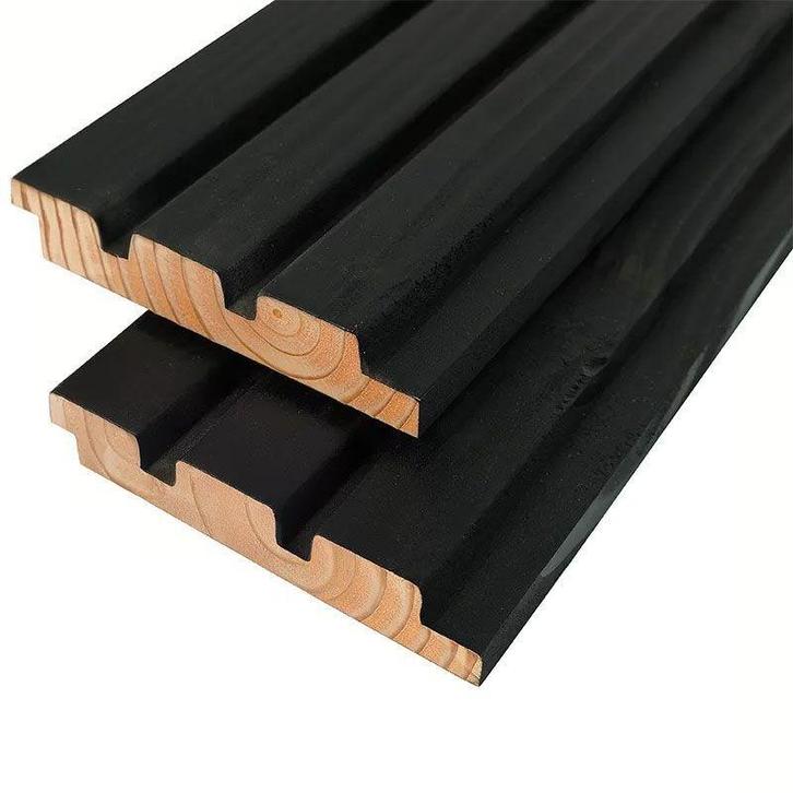 Douglas Triple Rhombus Zwart - stuntprijs, Doe-het-zelf en Verbouw, Hout en Planken, Nieuw, Plank, Overige houtsoorten, 300 cm of meer