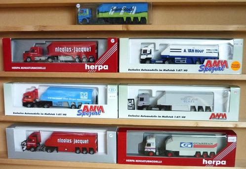 Internationaal GLASVERVOER in Nederland 1/87 HO  vaste prijs, Hobby en Vrije tijd, Modelauto's | 1:87, Nieuw, Bus of Vrachtwagen