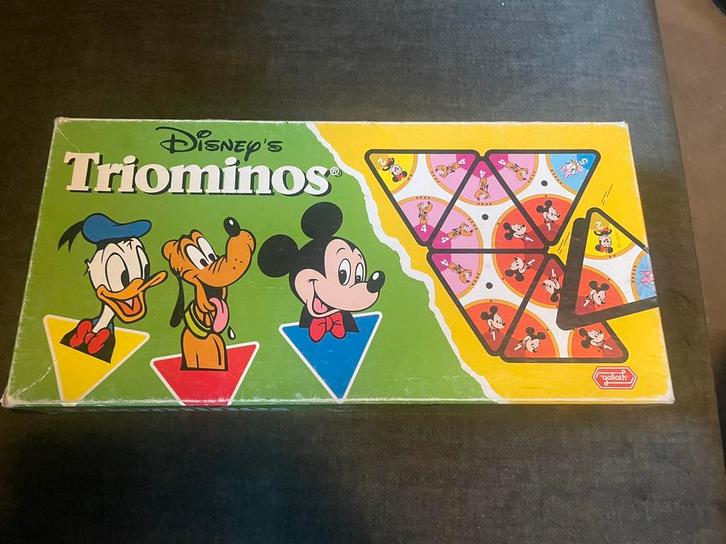 Triominos Junior – Goliath – Leerzaam en leuk familiespel!, Hobby en Vrije tijd, Gezelschapsspellen | Overige, Zo goed als nieuw