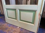 Prachtige grote glazen schuifdeur 126 x 296, Gebruikt, Binnendeur, Oude deur, Glas