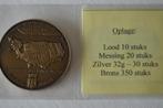 Medaille; 200 jarige herdenking 'beleg van Antwerpen', Ophalen of Verzenden, Overige materialen