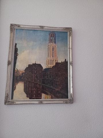 schilderij van de domtoren  beschikbaar voor biedingen