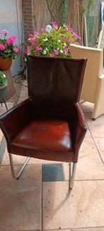 Stoelen, Huis en Inrichting, Ophalen of Verzenden, Zo goed als nieuw, Leer