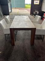 Tafel met 4 stoelen, Huis en Inrichting, Complete eetkamers, Ophalen of Verzenden, Zo goed als nieuw