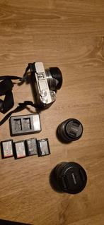 Sony Alpha 6000 Camera met Lens en Batterijen Set, Compact, Ophalen of Verzenden, Zo goed als nieuw, Sony