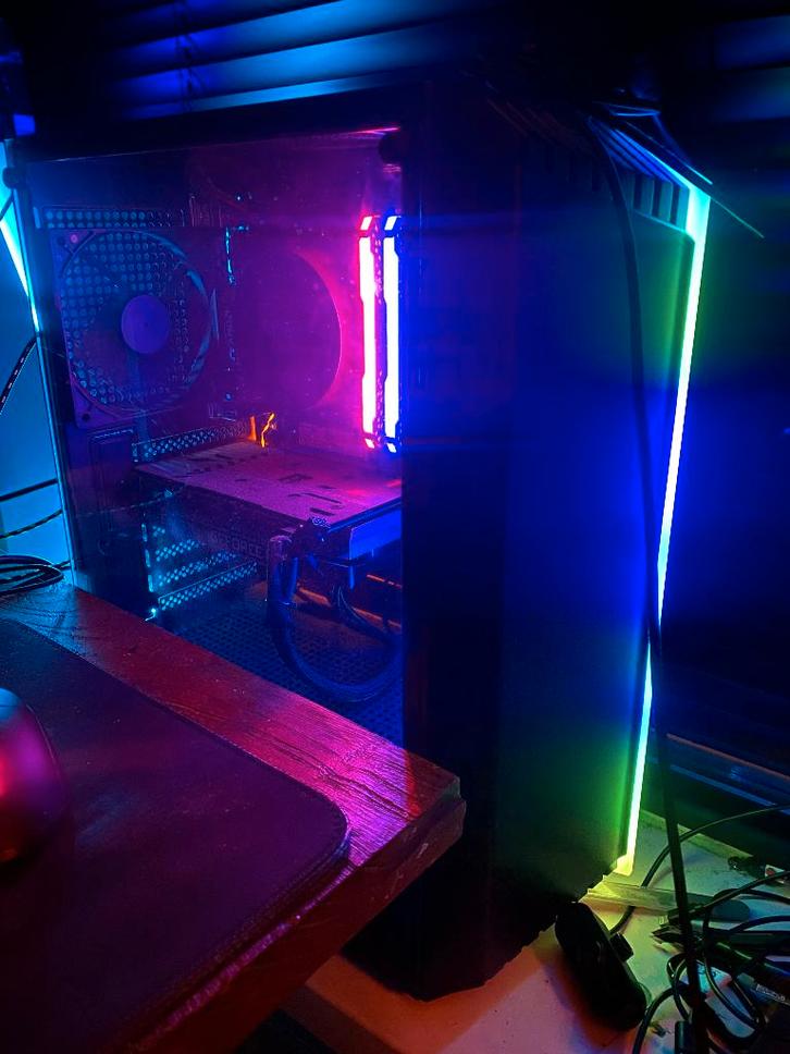 Game PC desktop RTX|AMD, Computers en Software, Desktop Pc's, Zo goed als nieuw, 3 tot 4 Ghz, HDD, SSD, 16 GB, Met videokaart