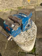 Bankschroef voor vaste montage, Doe-het-zelf en Verbouw, Gereedschap | Slijpmachines, Ophalen of Verzenden, Gebruikt, Minder dan 700 watt