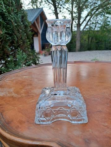 Glazen Kandelaar - 14 cm beschikbaar voor biedingen