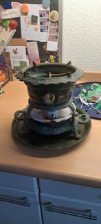 Petroleumstel 1 pits donker groen (Z248-172), Ophalen of Verzenden