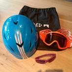 SHRED | Skihelm kind 54-58 cm + skibril + zonnebril, Overige merken, Overige typen, Ophalen of Verzenden, Zo goed als nieuw