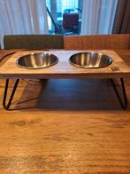 Voer en drinkbakjes kat, Ophalen of Verzenden, Gebruikt