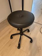IKEA BLYKÖBB kruk met wielen – Glose zwart, Huis en Inrichting, Ophalen, Gebruikt, Zwart, Bureaukruk