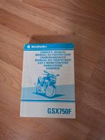Suzuki GSX750F Handleiding / Owner's Manual, Motoren, Handleidingen en Instructieboekjes, Ophalen of Verzenden, Suzuki