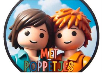 MET POPPETJES: Vintage poppetjes sets beschikbaar voor biedingen