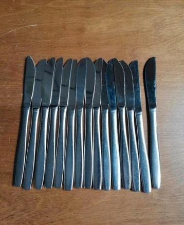 RVS messen reppel inox (set van 15 stuks) beschikbaar voor biedingen