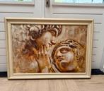 Groot schilderij van olieverf, Antiek en Kunst, Ophalen