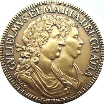 Verenigd Koninkrijk Glorious Revolution penning 1988 (65mm!) beschikbaar voor biedingen