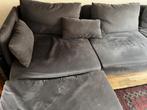 Grijze IKEA Söderhamn 4-zits hoekbank met chaise longue, Ophalen, 250 tot 300 cm, Gebruikt, Hoekbank
