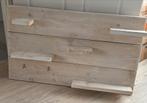 Steigerhouten wandplank met haken, Gebruikt, Minder dan 100 cm, Hout, Ophalen