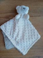 Knuffeldoekje Knuffeldoek wit beer grijs crevent, Ophalen of Verzenden, Zo goed als nieuw, Beer